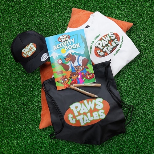 Paws & Tales Activity Bundle with T-Shirt