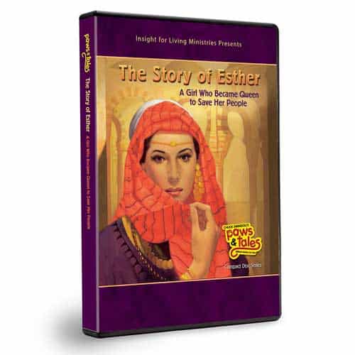 Paws & Tales: The Story of Esther, A Girl Who Became Queen to Save Her People - CD Set