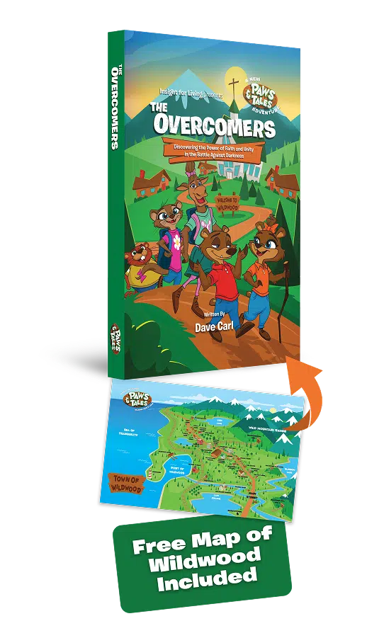 The Overcomers book with a free map of Wildwood