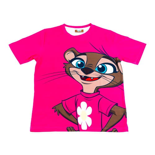 P&T Kids Gooz Pink 1 T-Shirt